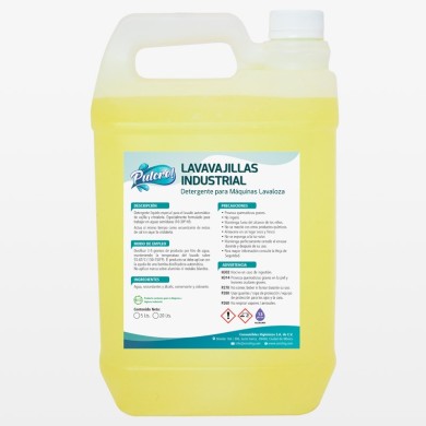 Pulcro® Lavavajillas Industrial Detergente para Máquinas Lavaloza