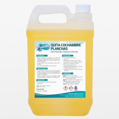 Pulcro® Quitacochambre Planchas para planchas, freidoras y parrillas