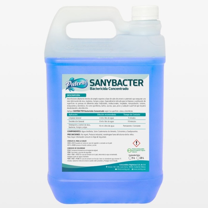Pulcro® SANYBACTER Bactericida Concentrado
