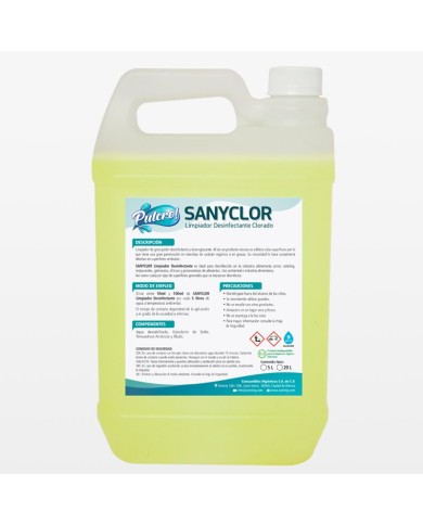 Pulcro® SANYCLOR Limpiador Desinfectante Clorado